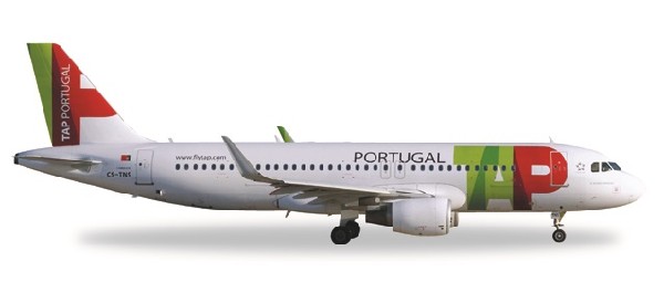 558747 Herpa TAP Portugal A320 CS-TNS D Afonso Henriques 1:200 完売しました。 Herpa 1:200 TAP Air Portugal / TAPポルトガル航空 A320 プラスチック製