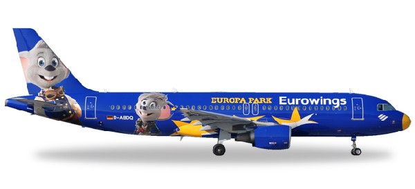 558808 Herpa Eurowings / ユーロウイングス A320 Europa-Park D-ABDQ 1:200 完売しました。 Herpa 1:200 Eurowings / ユーロウイングス A320 プラスチック製