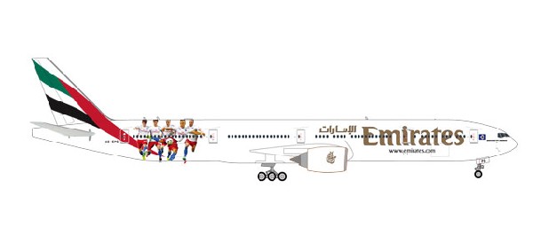 559034 Herpa Emirates B777-300ER Hamburger SV A6-EPS 1:200 完売しました。
