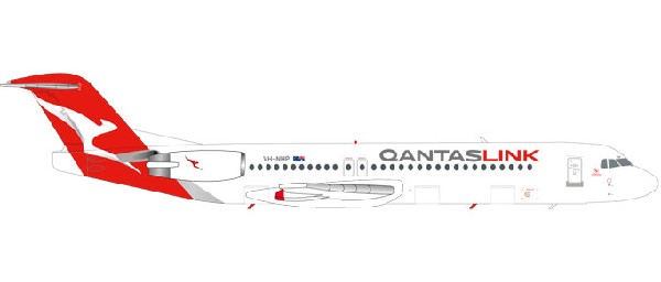 559096 Herpa QantasLink / カンタスリンク F-100 VH-NHP 1:200 完売しました。 Herpa 1:200 QantasLink / カンタスリンク F-100 スーパーセイバー 亜鉛ダイキャスト製