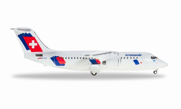 559638 Herpa CROSSAIR / クロスエア RJ-100 HB-IXX 1:200 完売しました。