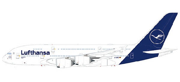 559645 Herpa Lufthansa / ルフトハンザドイツ航空 A380 D-AIMB Munchen 1:200 完売しました。