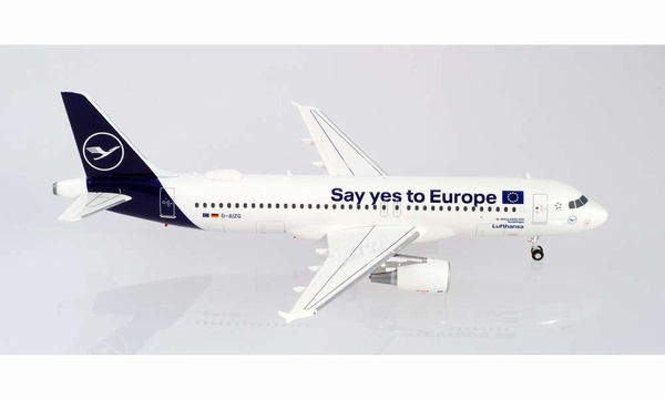 559997 Herpa Lufthansa / ルフトハンザドイツ航空 A320 Say yes to Europe D-AIZG 1:200 完売しました。
