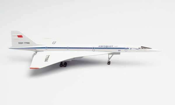 562720 Herpa Tupolev Design Bureau / ツポレフ Tu-144S CCCP-77144 1:400 完売しました。 Herpa 1:400 Tupolev Design Bureau / ツポレフ設計局 ツポレフデザインビューロー Tu-144 亜鉛ダイキャスト製