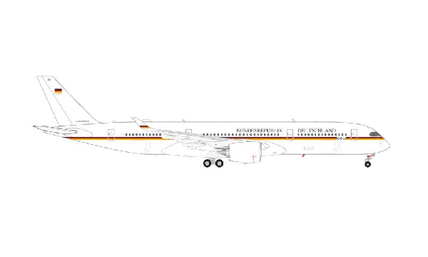 570374 Herpa ドイツ政府専用機 A350-900 Luftwaffe 10+03 1:200 完売しました。 Herpa 1:200 Luftwaffe (German Air Force) / ドイツ政府専用機 A350-900 プラスチック製