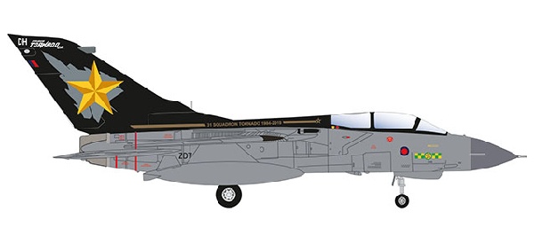 570527 Herpa イギリス空軍 No31sq 退役記念塗装 トーネード GR.4 ZG716 1:200 完売しました。