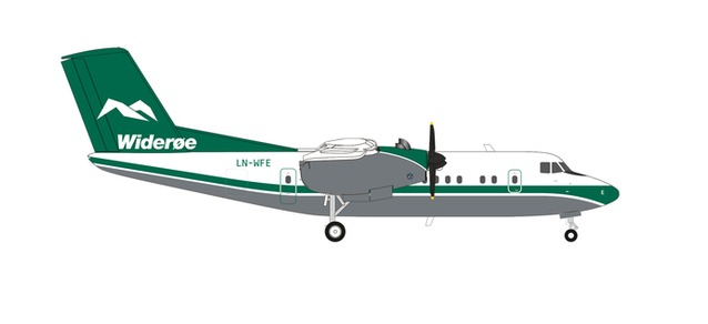 570565 Herpa ヴィデロー航空 DHC-7 LN-WEF 1:200 完売しました。 Herpa 1:200 Wideroe/Widerøe / ヴィデロー航空 DHC-7 亜鉛ダイキャスト製