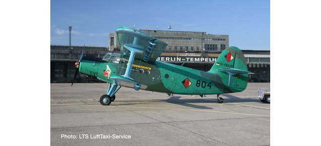 570602 Herpa LTS Luft Taxi Service Anushka AN-2 D-FBAW 804 1:200 完売しました。