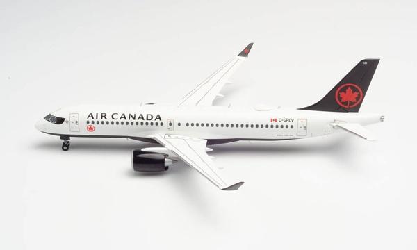 570619 Herpa Air Canada / エア　カナダ A220-300 1:200 完売しました。 Herpa 1:200 Air Canada / エア・カナダ A220-300 亜鉛ダイキャスト製