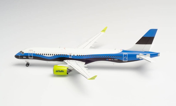 570657 Herpa airBaltic Estonia / エア　バルティック エストニア A220-300 YL-CSJ 1:200 完売しました。