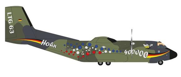 570909 Herpa ﾄﾞｲﾂ空軍 C-160 LTG 63 50+72 40万飛行時間記念 1:200 お取り寄せ