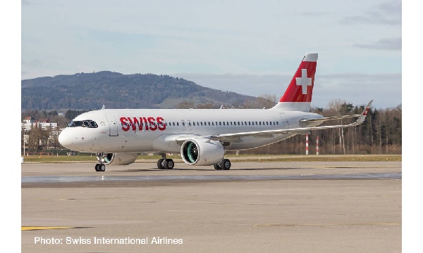 570947 Herpa SWISS / スイス航空 A320neo Engelberg HB-JDA 1:200 完売しました。 Herpa 1:200 SWISS / スイス航空 A320neo プラスチック製
