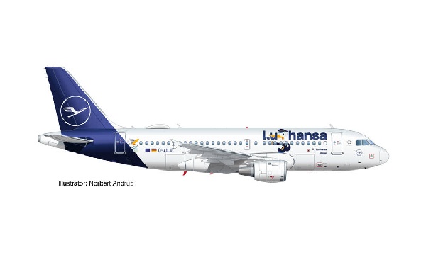 570985 Herpa Lufthansa / ルフトハンザドイツ航空 A319 Lu Verden D-AILU 1:200 完売しました。 Herpa 1:200 Lufthansa / ルフトハンザドイツ航空 A319 プラスチック製