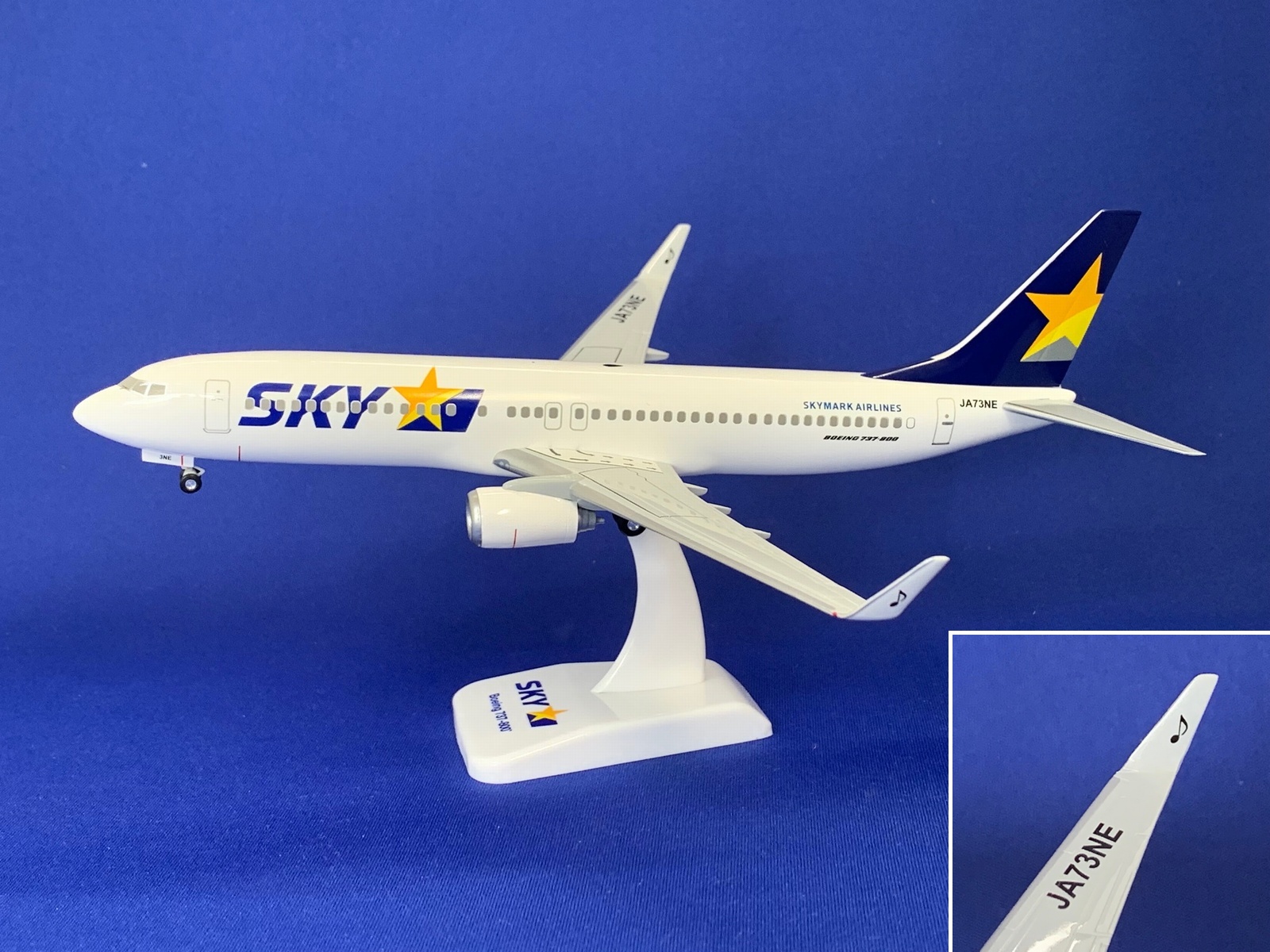 BC20002 HOGAN SKYMARK Airlines / スカイマーク B737-800 JA73NE 音符 1:200 完売しました。