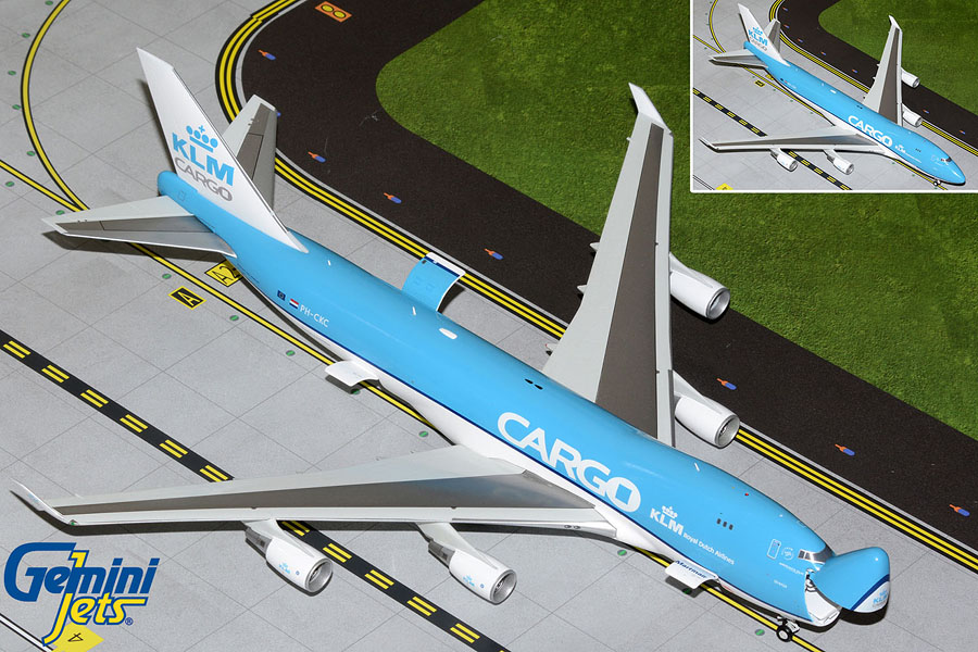 G2KLM935 GEMINI 200 KLM CARGO/Martin Air / KLMオランダ航空 B747-400ERF [PH-CKC] 開閉選択式 1:200 GEMINI JETS 1:200 KLM CARGO/Martin Air / KLMオランダ航空 マーチンエア 747-400F 亜鉛ダイキャスト製