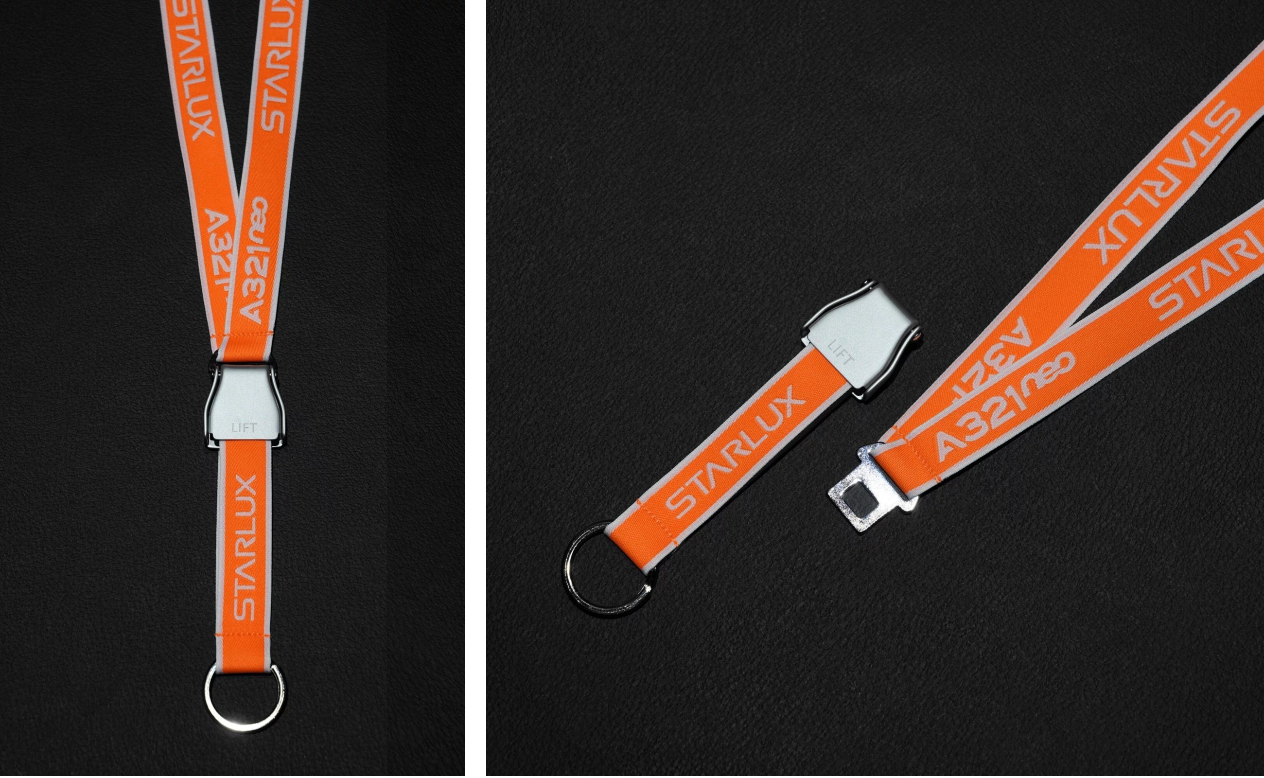 LGP200056 STARLUX Airlines / スターラックス航空 A321neo LANYARD & KEYRING 完売しました。 STARLUX  STARLUX Airlines / スターラックス航空 A321neo 布製