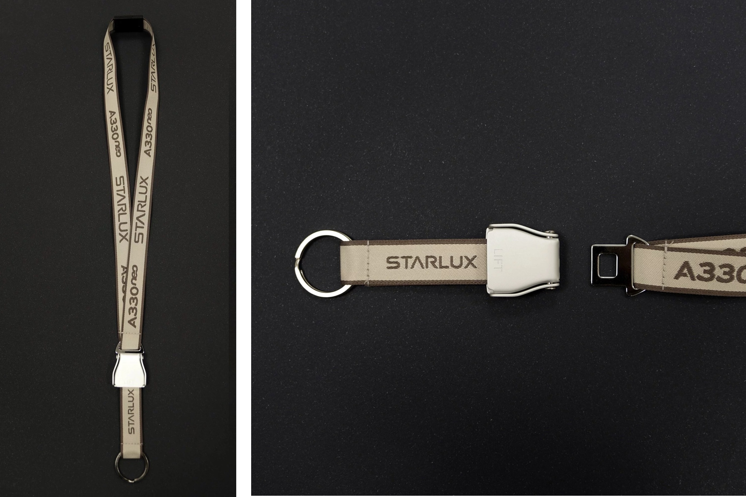 LGP200062 STARLUX Airlines / スターラックス航空  SEAT BELT LANYARD /シートベルトストラップ A330neo 完売しました。 STARLUX  STARLUX Airlines / スターラックス航空 A330neo 布製