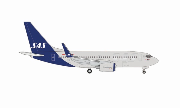 536226 Herpa SAS Scandinavian / スカンジナビア航空 B737-700 Vagn Viking SE-RJX 1:500 完売しました。