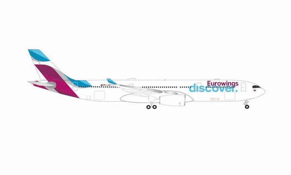 536295 Herpa Eurowings Discover / ユーロウイングス A330-300 D-AIKA 1:500 完売しました。