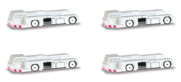 562461 Herpa Airport Accessories 空港アクセサリー エアポートトラクター 4台セット 1:400 完売しました。