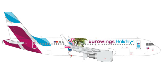 562676 Herpa Eurowings OE-IQD Eurowings Holidays 1:400 完売しました。