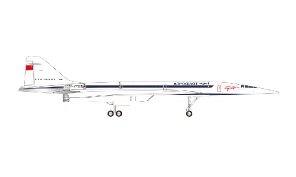 562775 Herpa Tupolev Design Bureau / ツポレフ設計局 ツポレフデザインビューロー Tu-144S CCCP-77101 1:400 完売しました。