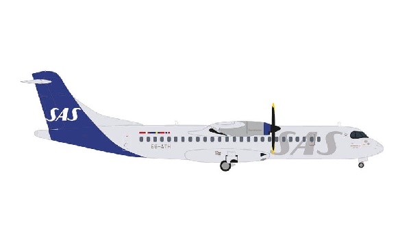 571067 Herpa SAS Scandinavian / スカンジナビア航空 ATR-72-600 ES-ATH 1:200 完売しました。 Herpa 1:200 SAS Scandinavian Airlines / スカンジナビア航空 ATR 72 亜鉛ダイキャスト製