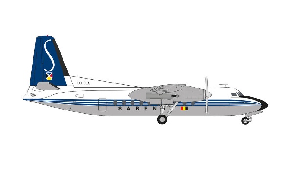 571135 Herpa Sabena F-27 OO-SCA 1:200 お取り寄せ