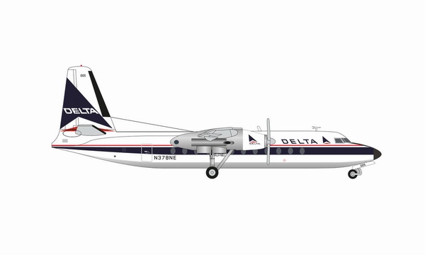 571142 Herpa Delta FH-227 N378NE 1:200 お取り寄せ