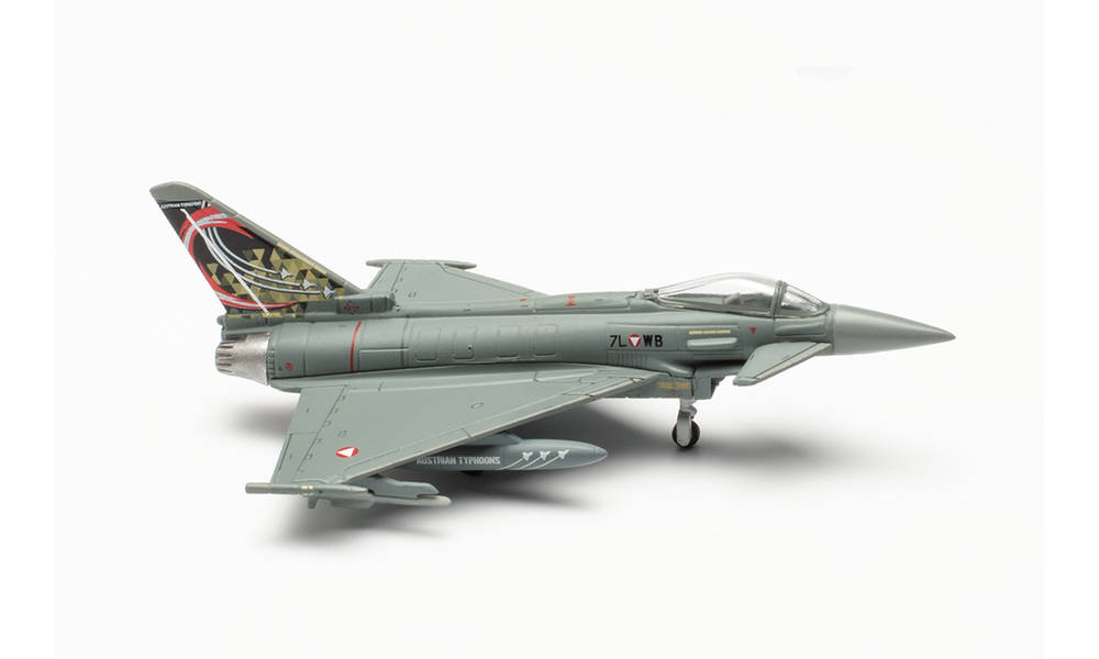 571210 Herpa AUSTRIA Air Force EF-2000 Uberwachungsgeschwader 7L-WB 1:200 お取り寄せ Herpa 1:200 Austrian Air Force Uberwachungsgeschwader / オーストリア空軍 EF-2000 ユーロファイター タイフーン 亜鉛ダイキャスト製