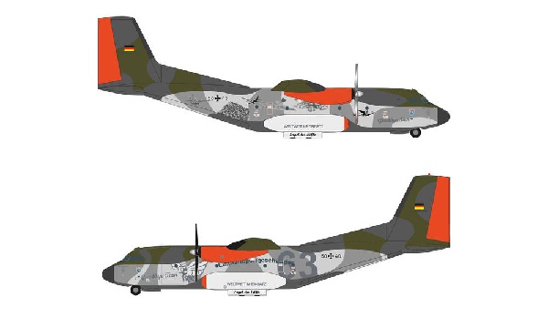 571562 Herpa Luftwaffe / ドイツ空軍 C-160 50+40 Hohn AB 1:200 完売しました。