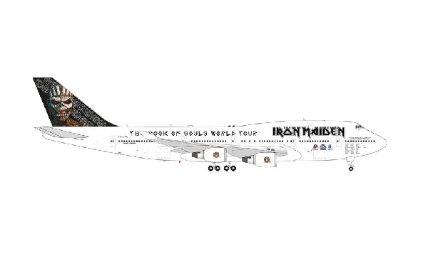 571609 Herpa Iron Meiden / アイアンメイデン B747-400 TF-AAK TOUR2016 1:200 メーカー完売
