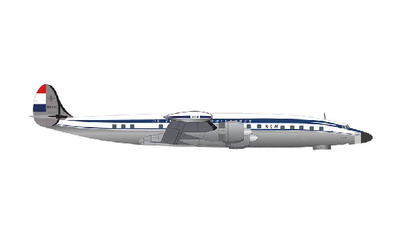 571616 Herpa KLM / ＫＬＭオランダ航空 L-1049G PH-LKC Negaton 1:200 完売しました。