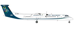 571661 Herpa Olympic / オリンピック航空 Dash 8 Q400 SK-OBG 1:200 完売しました。 Herpa 1:200 Olympic Air / オリンピック航空 Q400 亜鉛ダイキャスト製