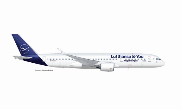 572026 Herpa Lufthansa / ルフトハンザドイツ航空 A350-900 Lufthansa & You D-AIXP 1:200 完売しました。 Herpa 1:200 Lufthansa / ルフトハンザドイツ航空 A350-900 プラスチック製