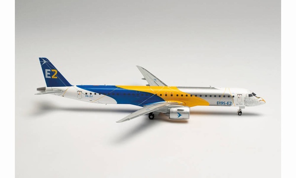 572064 Herpa エンブラエル Embraer E195 Profit Hunter - Golden Eagle PR-ZIJ 1:200 メーカー完売 Herpa 1:200 EMBRAER / エンブラエル E195 プラスチック製
