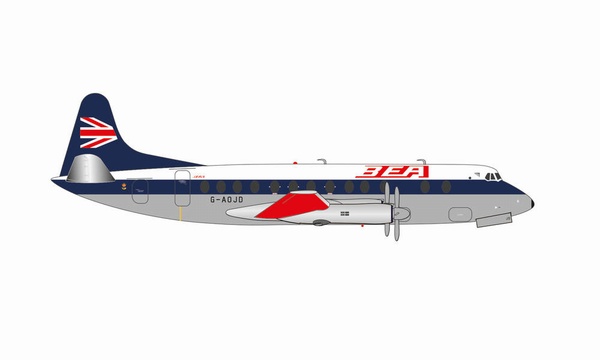 572095 Herpa BEA / 英国欧州航空 Speedjack VISCOUNT800 G-AOJD 1:200 完売しました。