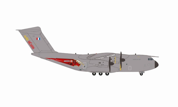 572125 Herpa French Air Force / フランス空軍 4/61輸送飛行隊 Bearn オルレアン＝ブリシー空軍基地 A400M F-RBAR 1:200 完売しました。 Herpa 1:200 French Air Force / フランス空軍 A400M 亜鉛ダイキャスト製
