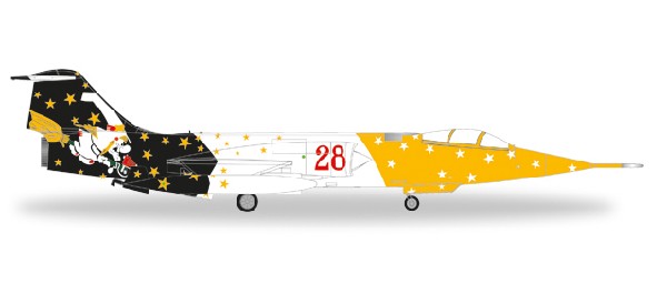 580205 Herpa イタリア空軍 RF-104G 第3航空団 第28飛行隊 Strega 1:72 完売しました Herpa 1:72 Italian Air Force / イタリア空軍 F-104 スターファイター 亜鉛ダイキャスト製