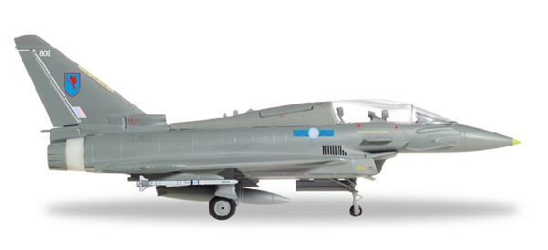580281 Herpa Royal Air Force / イギリス空軍 Typhoon T3 No6 Sq ZJ809 1:72 完売しました。