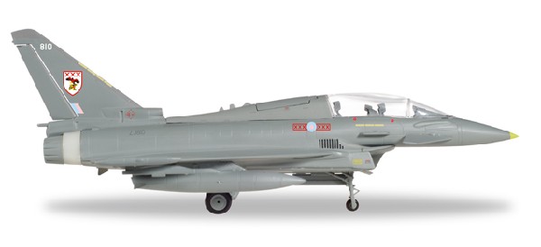 580298 Herpa イギリス空軍 ユーロファイター Typhoon T3 No29 Sq ZJ810 1:72 完売しました。 Herpa 1:72 RAF / Royal Air Force / イギリス空軍 EF-2000 ユーロファイター タイフーン 亜鉛ダイキャスト製