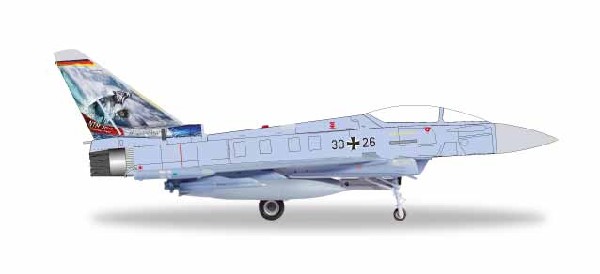 580359 Herpa ドイツ空軍 ユーロファイターTyphoon Atlantic Tiger 3026 1:72 完売しました。 Herpa 1:72 Luftwaffe / ドイツ空軍 EF-2000 ユーロファイター タイフーン 亜鉛ダイキャスト製