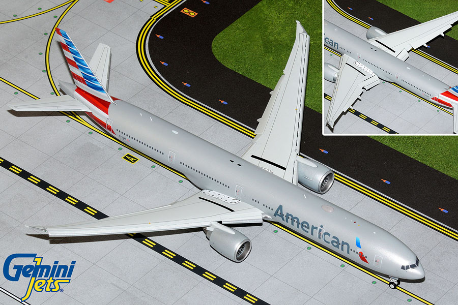 G2AAL1076F GEMINI 200 American Airlines / アメリカン航空 B777-300ER flaps down N736AT 1:200 完売しました。
