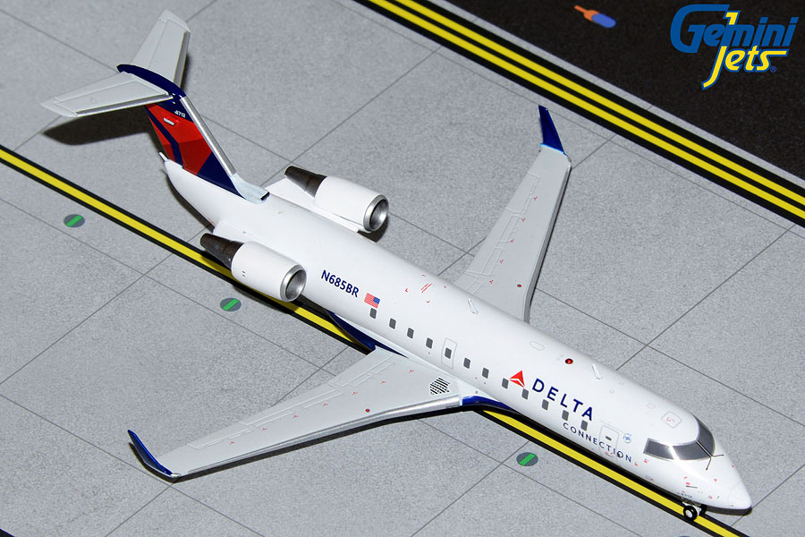 G2DAL1074 GEMINI 200 Delta Connection CRJ200LR N685BR 1:200 お取り寄せ GEMINI JETS 1:200 Delta Connection / デルタ・コネクション CRJ200 亜鉛ダイキャスト製