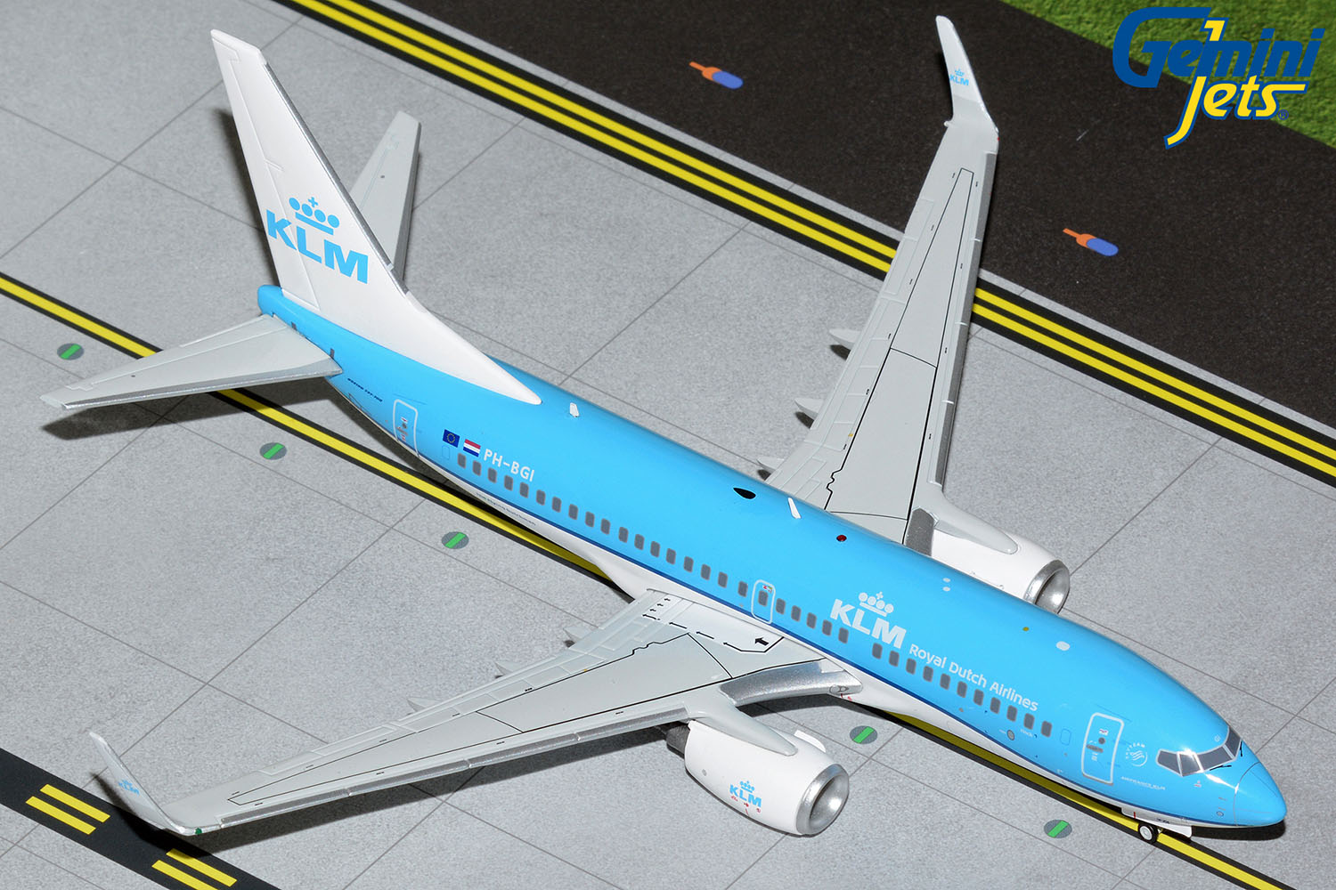 G2KLM986 GEMINI 200 KLM B737-700W PH-BGI 1:200 お取り寄せ