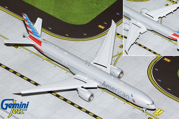 GJAAL2069F GEMINI JETS American Airlines / アメリカン航空 B777-300ER Flaps Down N736AT 1:400 完売しました。