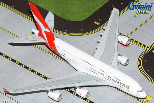GJQFA2075 GEMINI JETS Qantas Airways / カンタス航空 A380 VH-OQB 1:400 完売しました。