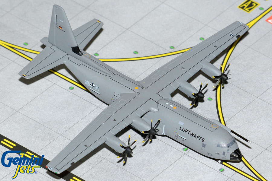 GMLFT119 GEMINI MACS Luftwaffe (German Air Force) C-130J 55+01 1:400 お取り寄せ
