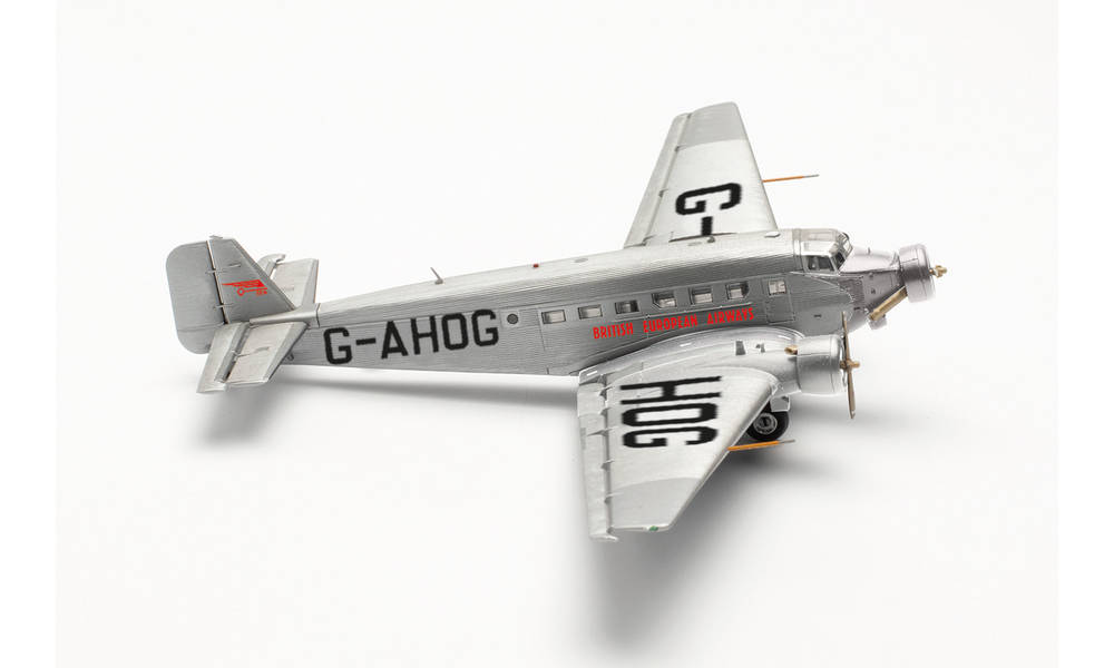 019422 Herpa BEA / 英国欧州航空 Ju-52 “Jupiter” G-AHOG 1:160 予約 Herpa 1:160 BEA / 英国欧州航空 Ju-52 プラスチック製