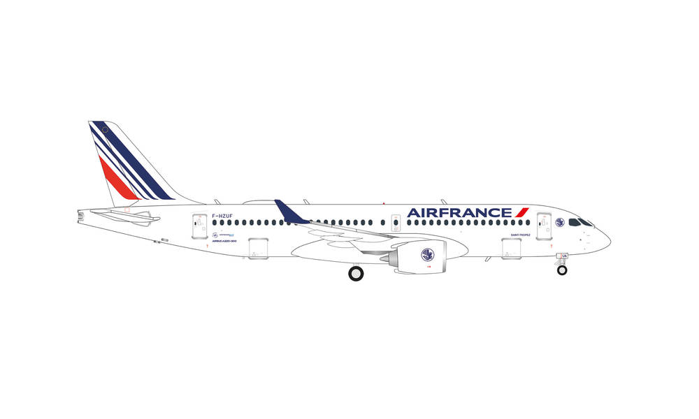 571951 Herpa AIR FRANCE A220-300 “Saint-Tropez” F-HZUF 1:200 お取り寄せ